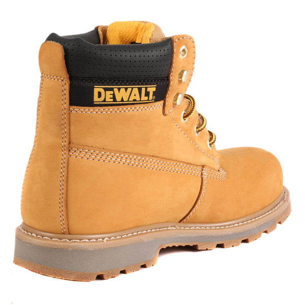 Dewalt Explorer-Hancock Honey Nubuck Leather Steel Toe Cap Safety Boots SBP