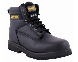 Dewalt Hancock-Maxi Black Leather Steel Toe Cap Safety Boot SBP